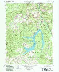 Coalport 1961 topographic map thumbnail