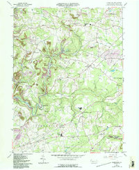 Commodore 1961 topographic map preview