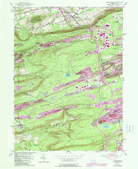 Conyngham 1955 topographic map thumbnail