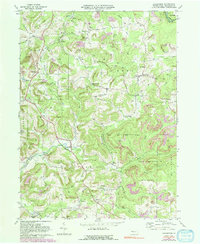 Coolspring 1969 topographic map preview