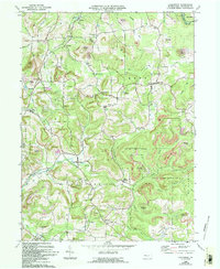 Coolspring 1969 topographic map thumbnail