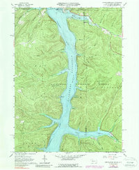 Cornplanter Run 1966 topographic map thumbnail