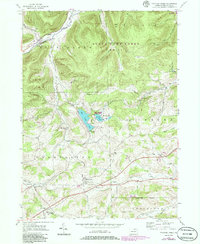Crooked Creek 1954 topographic map thumbnail