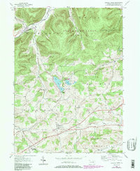 Crooked Creek 1954 topographic map thumbnail
