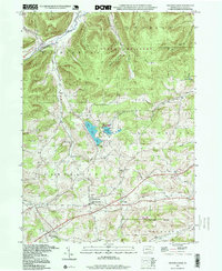 Crooked Creek 1994 topographic map thumbnail