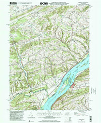 Dalmatia 1999 topographic map thumbnail
