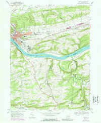 Danville 1969 topographic map thumbnail