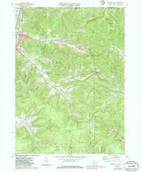 Derrick City 1969 topographic map thumbnail