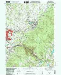 Derry 1998 topographic map thumbnail