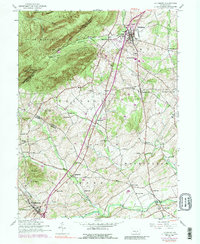 Dillsburg 1952 topographic map thumbnail