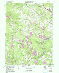 Donegal 1967 topographic map thumbnail