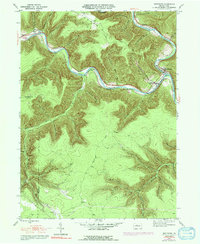 Driftwood 1945 topographic map thumbnail