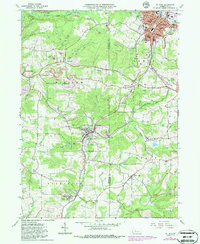 Du Bois 1966 topographic map thumbnail