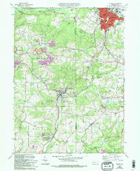Du Bois 1966 topographic map thumbnail
