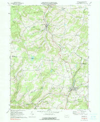 Dushore 1969 topographic map thumbnail