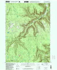 Dutch Mtn topographic map thumbnail