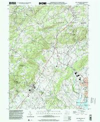 East Greenville 1999 topographic map thumbnail