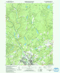 East Stroudsburg 1993 topographic map thumbnail