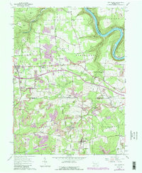 Eau Claire 1963 topographic map thumbnail