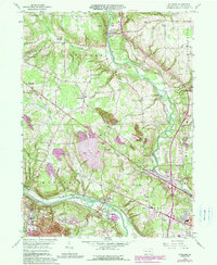 Edinburg 1958 topographic map thumbnail