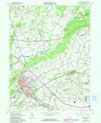 Elizabethtown 1964 topographic map thumbnail