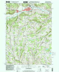 Elkland 1999 topographic map thumbnail
