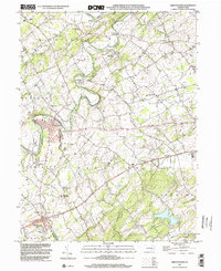 Abbottstown 1999 topographic map thumbnail