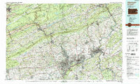 Allentown topographic map thumbnail