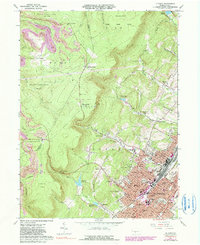 Altoona 1963 topographic map thumbnail
