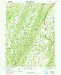Amaranth 1967 topographic map thumbnail