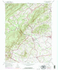 Arendtsville 1944 topographic map thumbnail