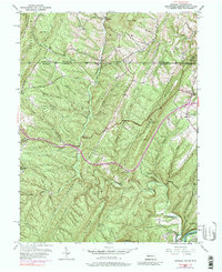 Artemas 1950 topographic map thumbnail