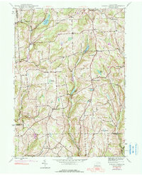 Auburn Center 1945 topographic map thumbnail