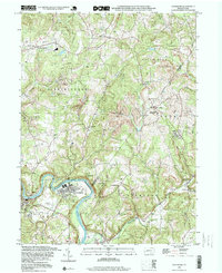 Avonmore 1998 topographic map thumbnail