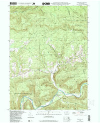 Barbours 1995 topographic map thumbnail