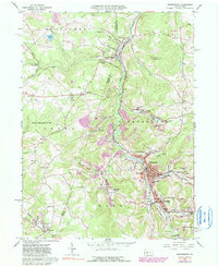 Barnesboro 1961 topographic map thumbnail