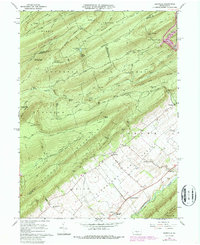 Barrville 1966 topographic map thumbnail