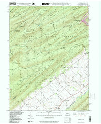 Barrville 1998 topographic map thumbnail