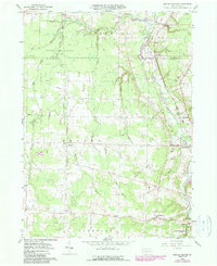 Beaver Center 1959 topographic map thumbnail