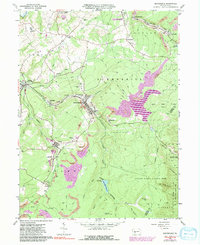 Beaverdale 1963 topographic map thumbnail