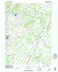 Biglerville 1990 topographic map thumbnail