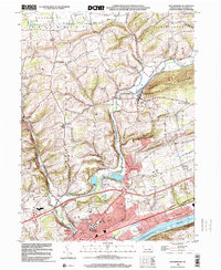 Bloomsburg 1999 topographic map thumbnail