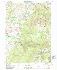 Bolivar 1964 topographic map thumbnail