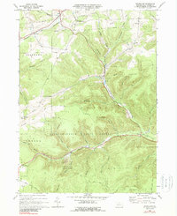 Brookland 1969 topographic map thumbnail