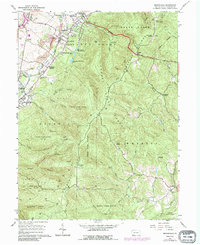 Brownfield 1964 topographic map thumbnail