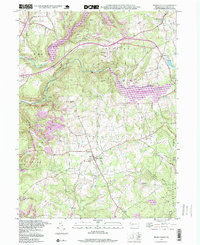 Brush Valley 1998 topographic map thumbnail