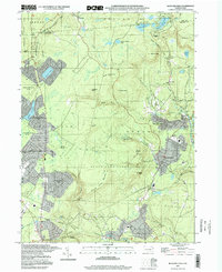 Buck Hill Falls 1997 topographic map thumbnail