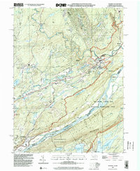 Bushkill 1999 topographic map thumbnail