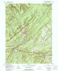 Caledonia Park 1944 topographic map thumbnail