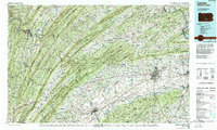 Carlisle 1984 topographic map thumbnail